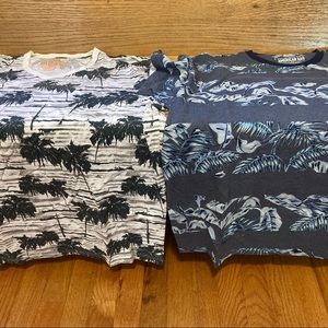 [2 SHIRTS w/ FREE SHIPPING!] American Rag Patterned T-shirts (XXL)